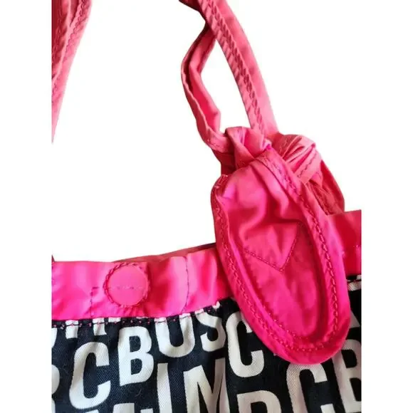 MARC BY MARC JACOBS Large Pink Quilted Nylon Tote Bag - Picture 9 of 10